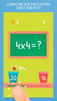 Jeux de multiplication Affiche