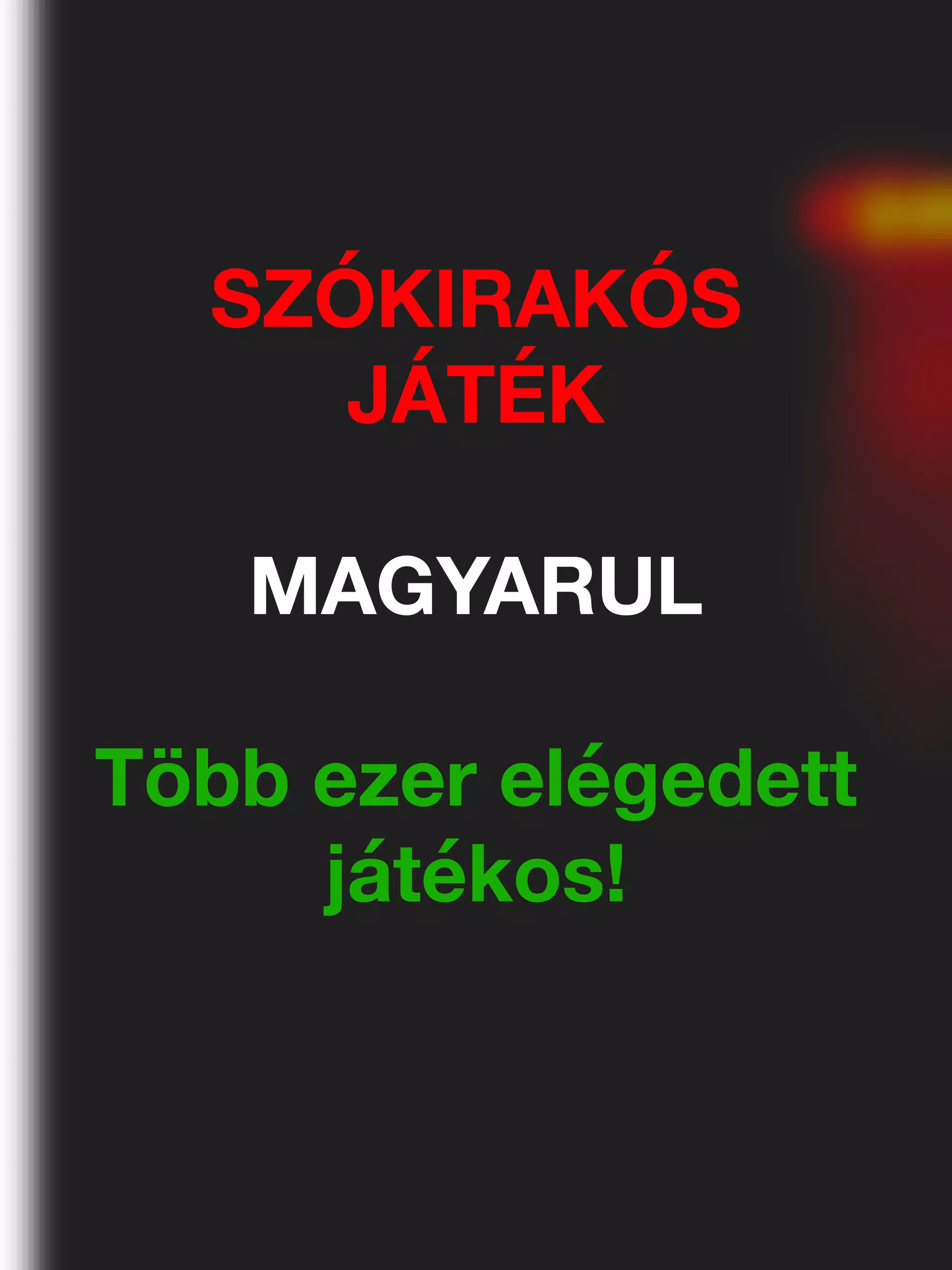 Szóker Magyar Szókirakós Játék APK for Android Download