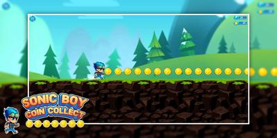 Sonic Boy Coin Collect capture d'écran 1