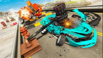 Speed Bumps Car Crash captura de pantalla 3