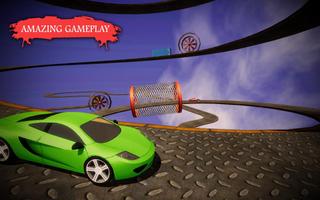 Mega Tracks Stunt Impossible Car Drive 3D اسکرین شاٹ 1