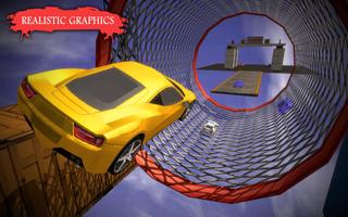 Mega Tracks Stunt Impossible Car Drive 3D اسکرین شاٹ 2