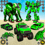 Giant Elephant Robot Transform icono