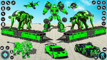Giant Elephant Robot Transform Cartaz