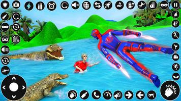 jeux de super-héros de corde capture d'écran 1