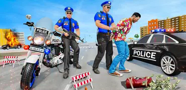 игра полицейский мотоцикл