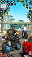 juego de motos de policia Poster