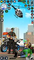 警察摩托车犯罪追逐 截图 1