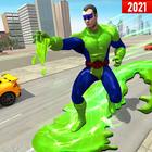 Flying Slime SuperHero Game icône