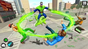 Flying Slime SuperHero Game capture d'écran 2