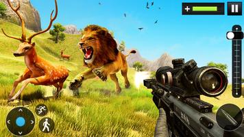 Wild Tiger Hunter- Animal Hunting Games Affiche