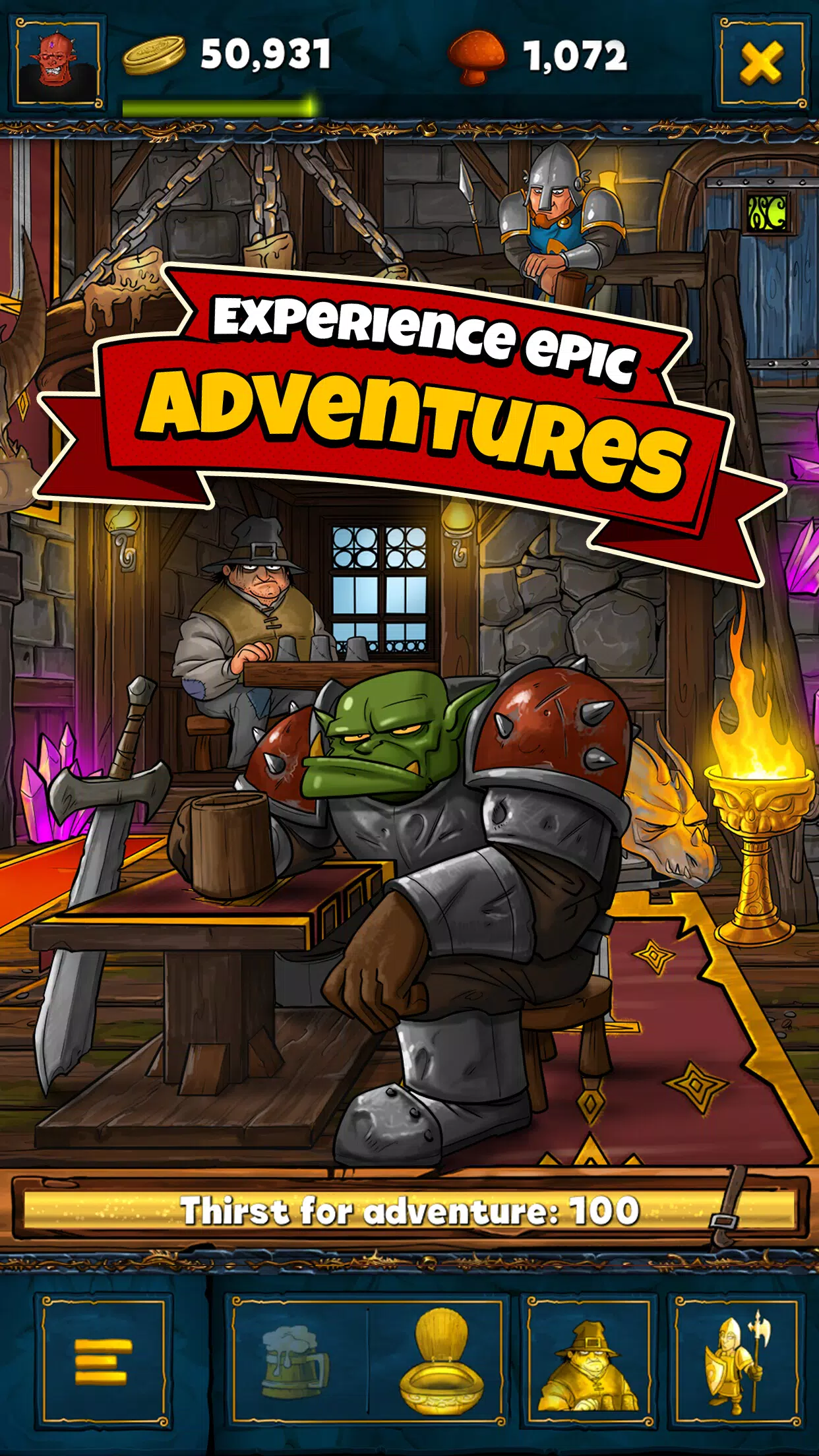 Shakes & Fidget - The RPG APK for Android Download