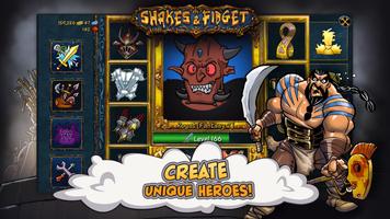 Shakes and Fidget Retro পোস্টার