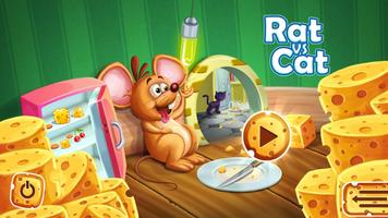 Rat Vs Cat Plakat