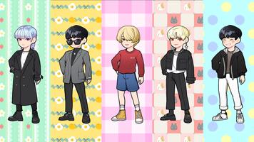 Kpop Boy Group Dress Up 스크린샷 1
