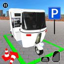 Crazy Tuk Tuk Parking: City Rickshaw Racing Driver APK