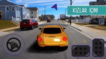 Kızlar için Araba ve Park 3D Ekran Görüntüsü 1