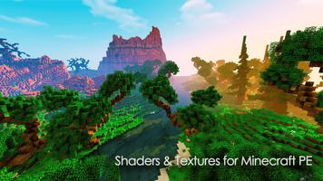 Textures for Minecraft PE الملصق
