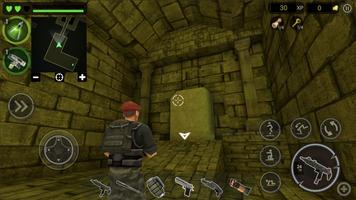 Warfare Zombie Gold Shooting Adventure imagem de tela 2