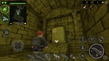 Warfare Zombie Gold Shooting Adventure capture d'écran 2