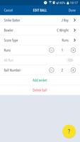 Play-Cricket Scorer capture d'écran 1