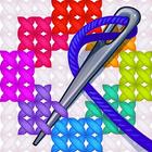 Cross Stitch Coloring Blitz أيقونة