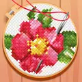 Cross Stitch Coloring Book
