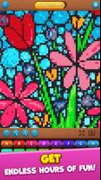 Cross Stitch: Coloring Art Affiche