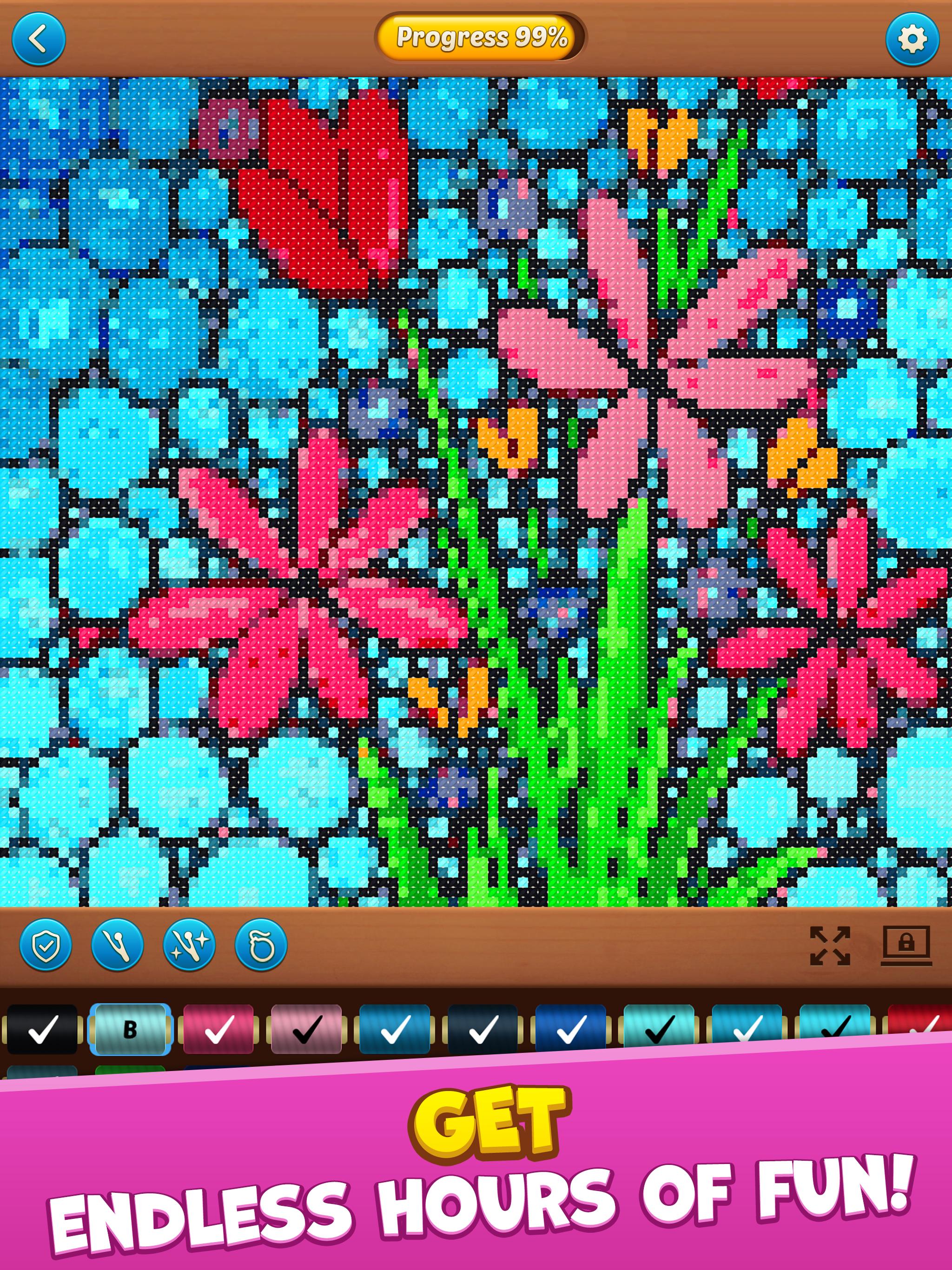 Cross Stitch Coloring Art for Android APK Download