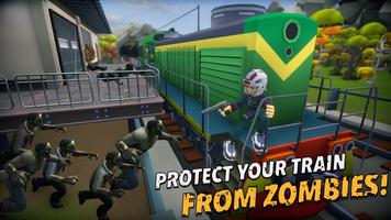 Zombie Train: Survival games Cartaz