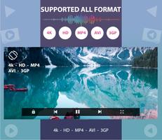 Full HD video player all format media Player 1080p โปสเตอร์