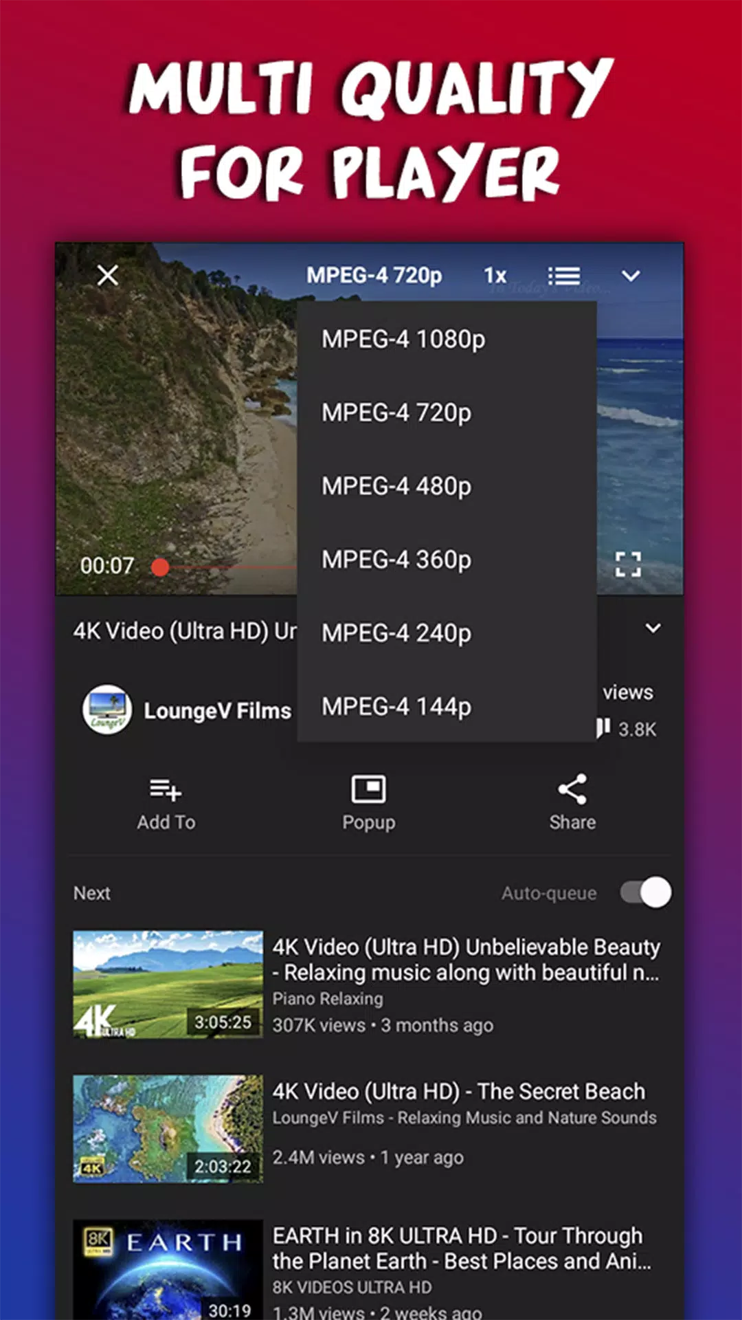 Tube HD Video Player APK + Mod for Android.