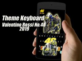 Rossi 46 Keyboard Theme 2020 Poster