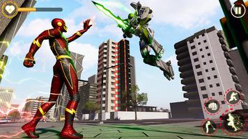 برنامه‌نما Flash Speed Hero Superhero 3d عکس از صفحه