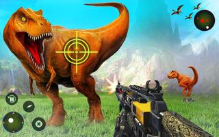 Wild Dinosaur hunt : Adventurer Hunting Games Affiche