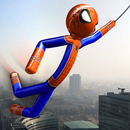 Real Stickman Rope Hero-APK