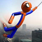 Real Stickman Rope Hero-icoon