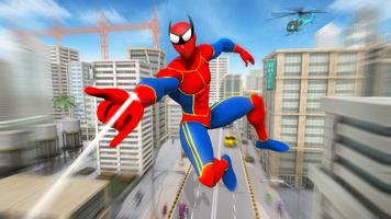 Spider Hero Superhero games plakat