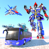 Bus Transform Robot Fighter icône