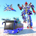 Bus Transform Robot Fighter ikona