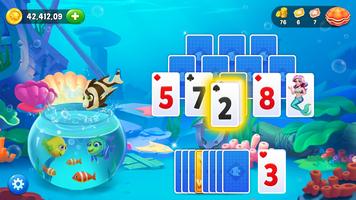 Solitaire Fish Mania captura de pantalla 3