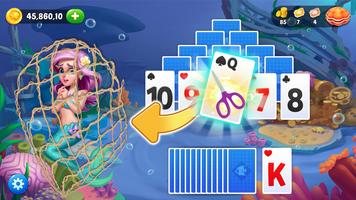 Solitaire Fish Mania captura de pantalla 1