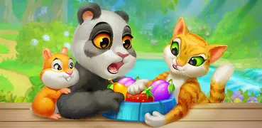 Garden Pets: Juego de Match 3