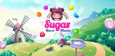 Sugar Burst Mania - Match 3: キャンディーマッチアドベンチャー