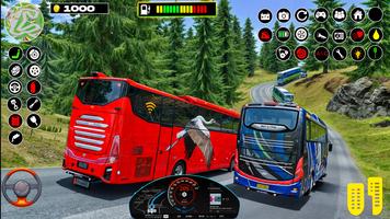 Bus Simulator Offroad Bus Game Affiche