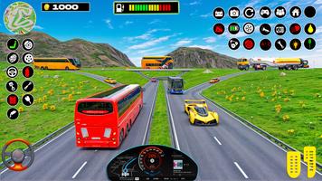 Bus Simulator Offroad Bus Game تصوير الشاشة 1