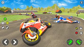 Game Balap Sepeda Moto Rider screenshot 1