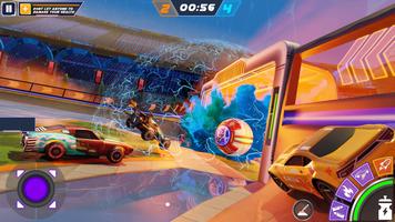 Rocket Car: Car Ball Games 海报