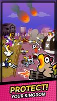 Duck vs Chicken : Idle Defense plakat