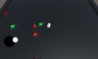 거미 먹기 피하기 게임 Ekran Görüntüsü 1